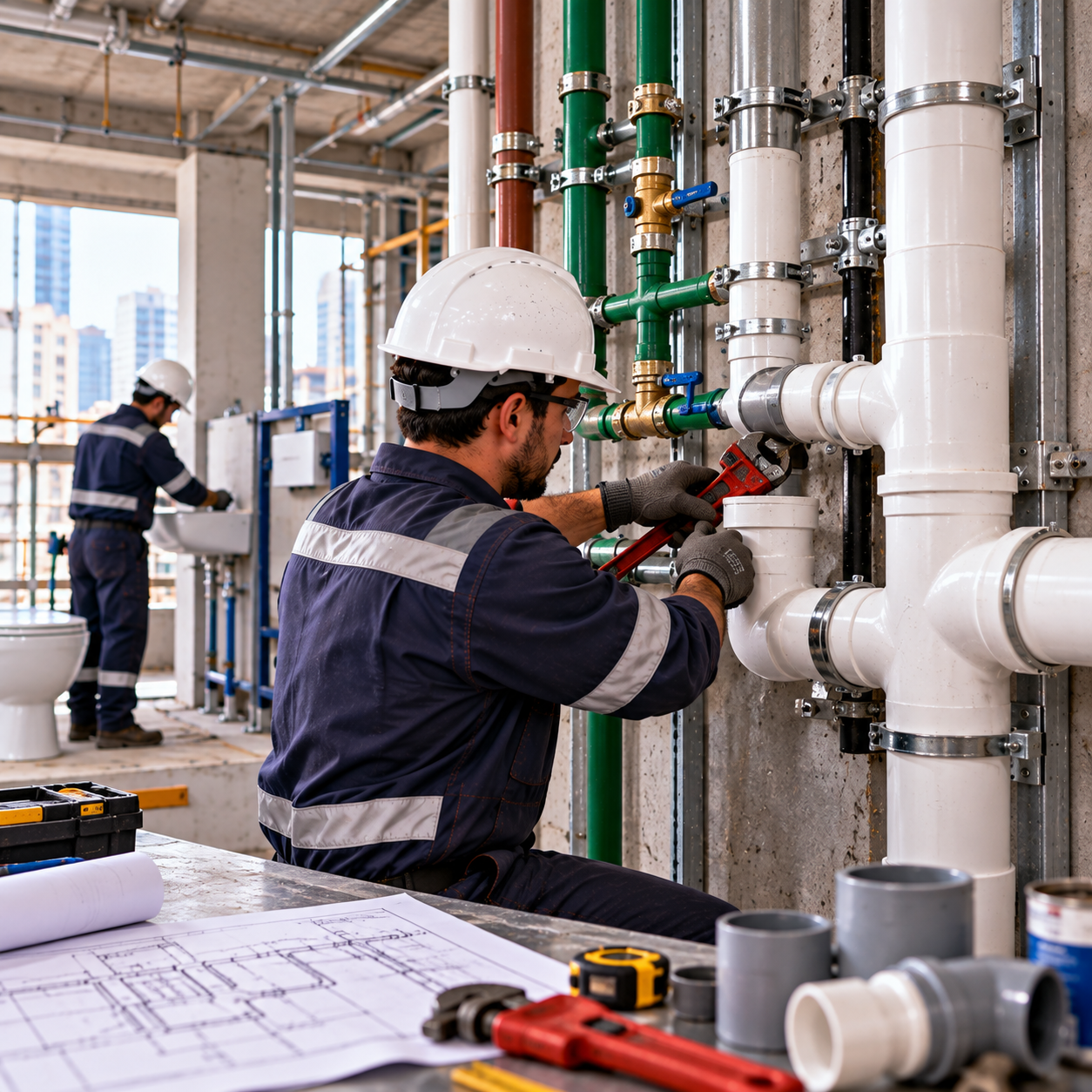 Equipamentos Hidráulicos e Tubulação Industrial